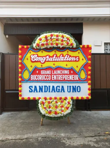 Papan Bunga Opening buniayu